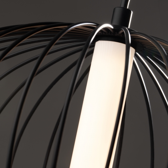 Подвесной светильник Sabi черный 300 мм 3