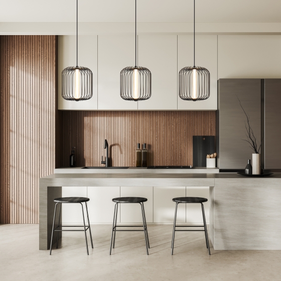 Подвесной светильник Sabi черный 300 мм 5