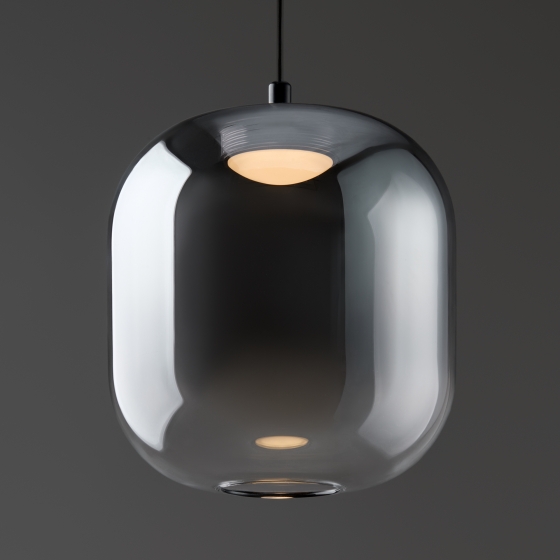 Подвесной светильник Ida черный, дымчатый 3