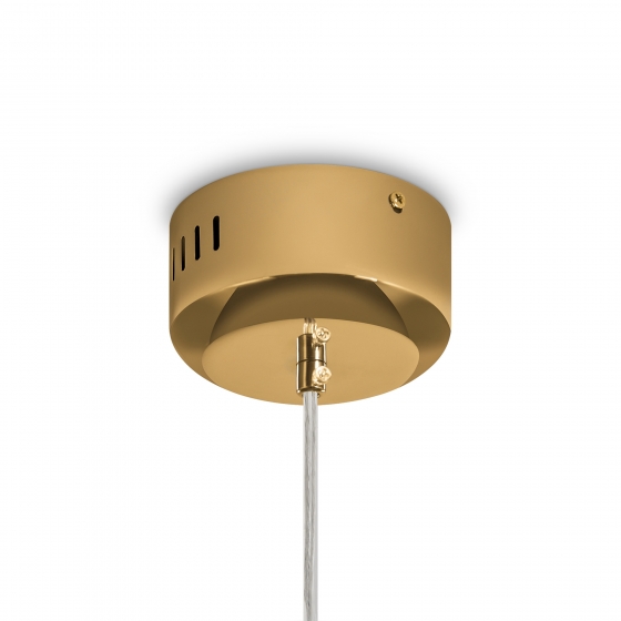 Подвесной светильник Amela латунь, хрусталь 7