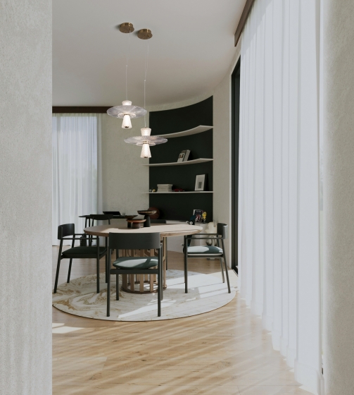 Подвесной светильник Grail латунный, стекло и акрил 6