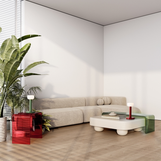 Подвесной светильник Barries Красный, стекло, 150 мм 6