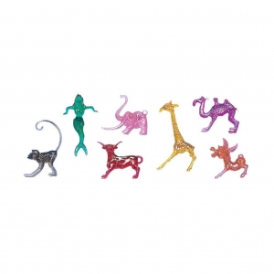 Декорация для стакана "Зоопарк" пластик 250 шт Garcia De Pou