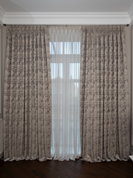 Портьера Mirage бронза 260X275 CM