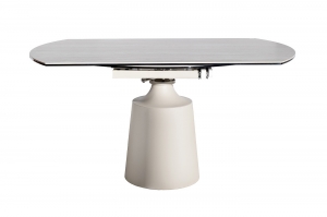 Стол обеденный раскладной с керамической столешницей 90X150X75 CM