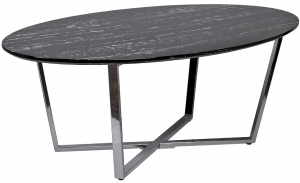 Стол журнальный овальный Yuna 120X65X41 CM