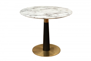 Стол Marmoreal White d90*75см