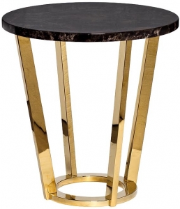 Столик боковой Dark Emperador 55X55X7 CM