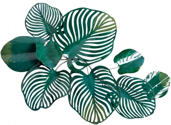 Настенный декор Tropical leaves 101X74 CM