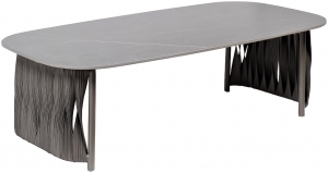 Стол журнальный уличный Oliver 77X130X43 CM