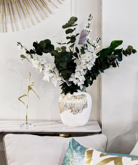 Ваза Golden Dragonfly 19X19X30 CM 2