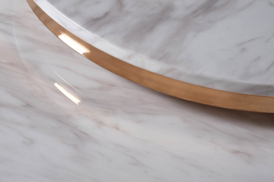 Комплект из двух столиков Davos 60X60X63 / 47X47X55 CM 2