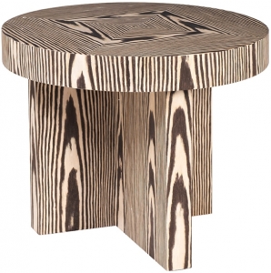 Стол журнальный Zebrano 60X60X52 CM