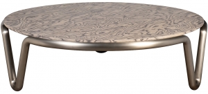 Стол журнальный Industrial Pipe 140X140X42 CM