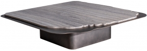 Стол журнальный Travertine 120X120X29 CM