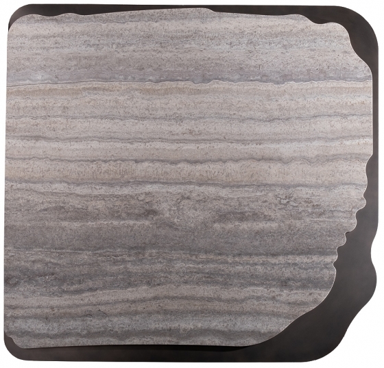 Стол журнальный Travertine 120X120X29 CM 3