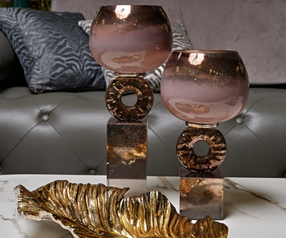 Подсвечник Laimnesis 14X14X36 CM 3