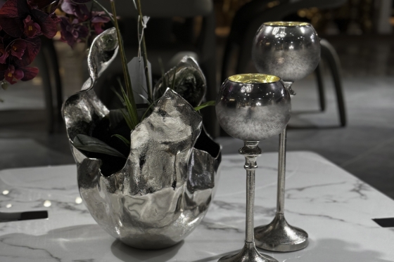 Подсвечник декоративный Black Diamond 13X13X35 CM 3