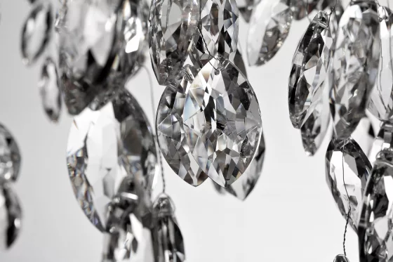 Люстра d.120*45 см, металл цвет хром 45X120 CM 2