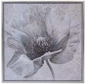 Холст Blue Poppy 80X80 CM