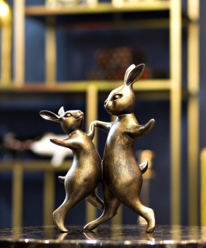 Статуэтка Dancing Bunnies 18X13X31 CM