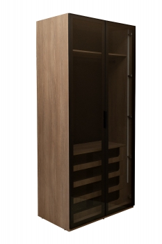 Шкаф Alto двухдверный с выдвижными ящиками 100X57X228.5 CM