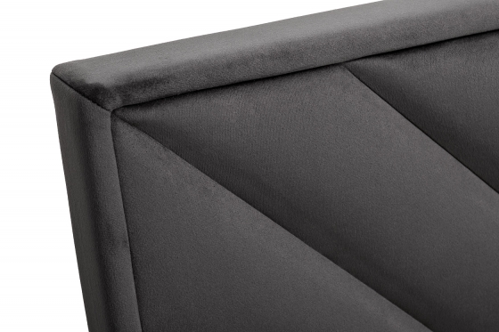 Кровать Milano Basic с подъемным механизмом велюр серый Colt1003 173X220X125 CM 4