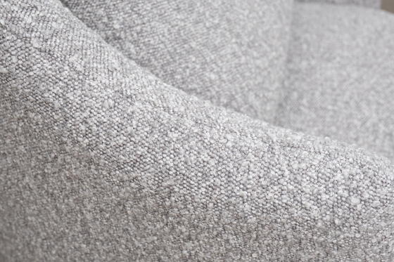 Кресло Verona вращающееся, букле серый Orso-SER/бронза 70X77X80 CMсм 6