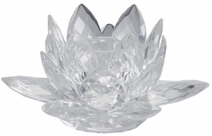 Подсвечник Crystal Lotus 12X12X7 CM