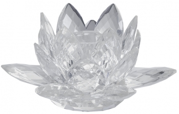 Подсвечник Crystal Lotus 12X12X7 CM