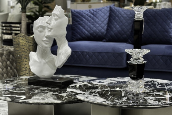 Подсвечник Crystal 8X8X43 CM 2