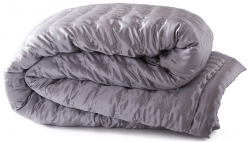 Покрывало из шёлка Windsor Silk Bedspread 270X270 CM Grey