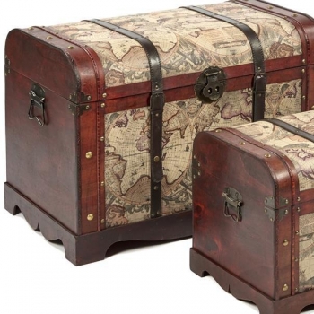 Набор маленьких сундуков Atlas Thunk Box 78X30X35 /  61X30X30 CM