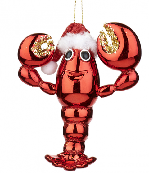 Новогодняя игрушка Lobster 14 CM 1
