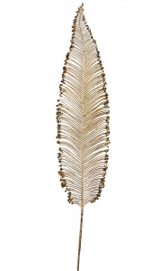 Декор новогодний GTL Feather Stem 78 CM gold