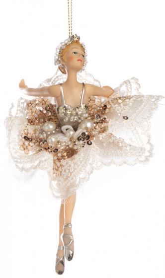 Набор из трёх ёлочных игрушек Ballerinas 17 CM 4