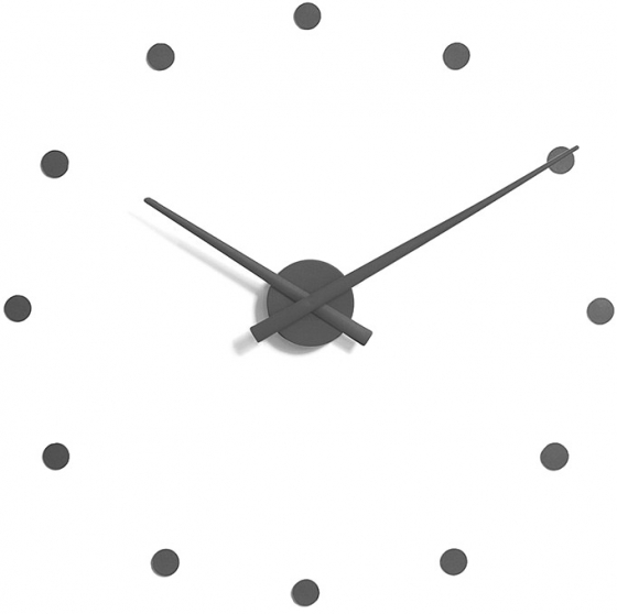 Настенные часы OJ Ø50 CM серые 1