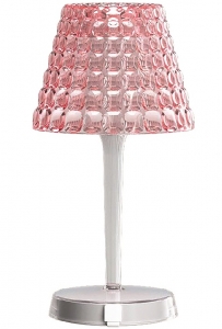 Настольный беспроводной светильник tiffany 13X13X25 CM розовый