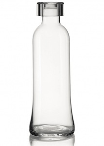 Бутылка для воды стеклянная 1 L прозрачная