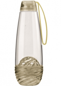 Бутылка для фруктовой воды H2O песочная
