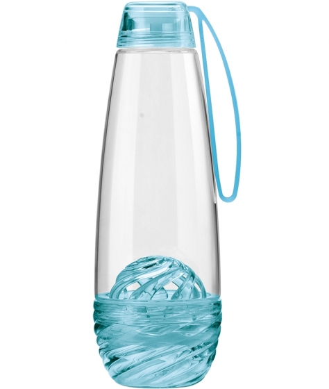 Бутылка для фруктовой воды H2O голубая 1