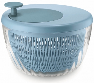 Сушилка для салата Twist&Dry голубая