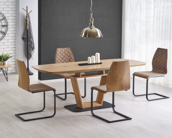 Стол обеденный Blacky 160-200X90X76 CM 8