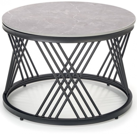 Комплект из двух столиков Flamingo 80X80X46 / 60X60X40 CM 3