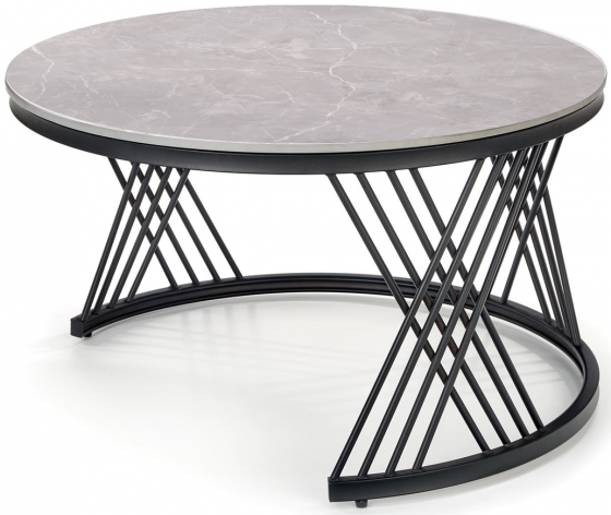 Комплект из двух столиков Flamingo 80X80X46 / 60X60X40 CM 6