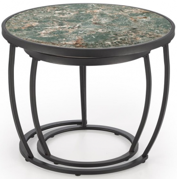 Комплект из двух столиков Ines 62X62X50 / 47X47X43 CM