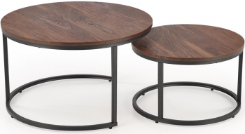 Комплект из двух столиков Java 79X79X47 / 59X59X37 CM