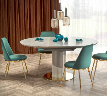 Стол раскладной Muscat 120-160X120X76 CM
