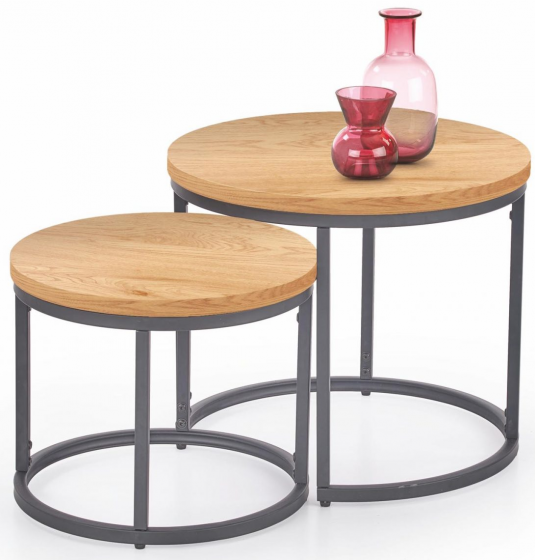 Комплект столиков Oreo 40X40X35 / 53X53X45 CM 1