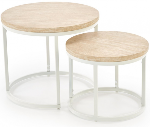 Комплект столиков Oreo 53X53X45 / 43X43X35 CM